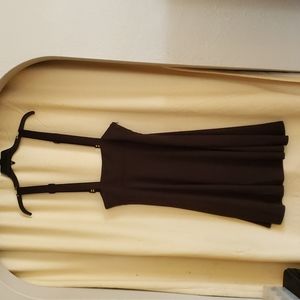 NWT Belle Poque Women's Overall High Waist A-Line Suspender Skirt